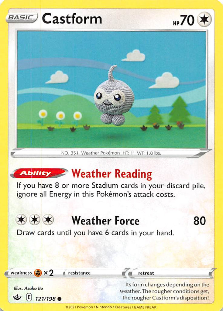 Castform (121/198) [Sword & Shield: Chilling Reign]