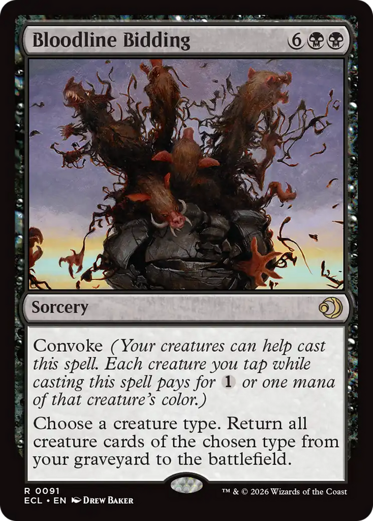 Bloodline Bidding [Lorwyn Eclipsed]