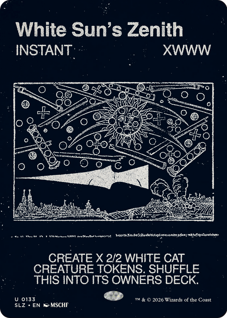 White Sun's Zenith (0133) [Secret Lair x MSCHF: The Zeta Set]