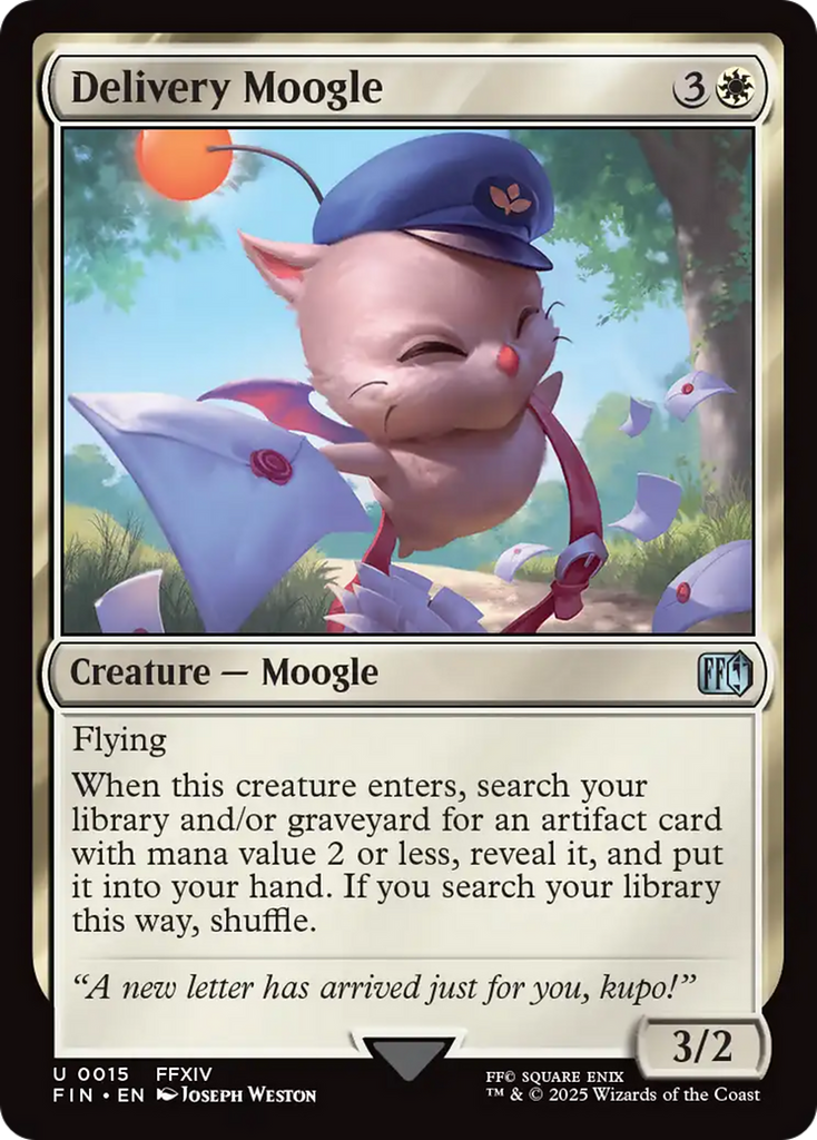 Delivery Moogle [FINAL FANTASY]
