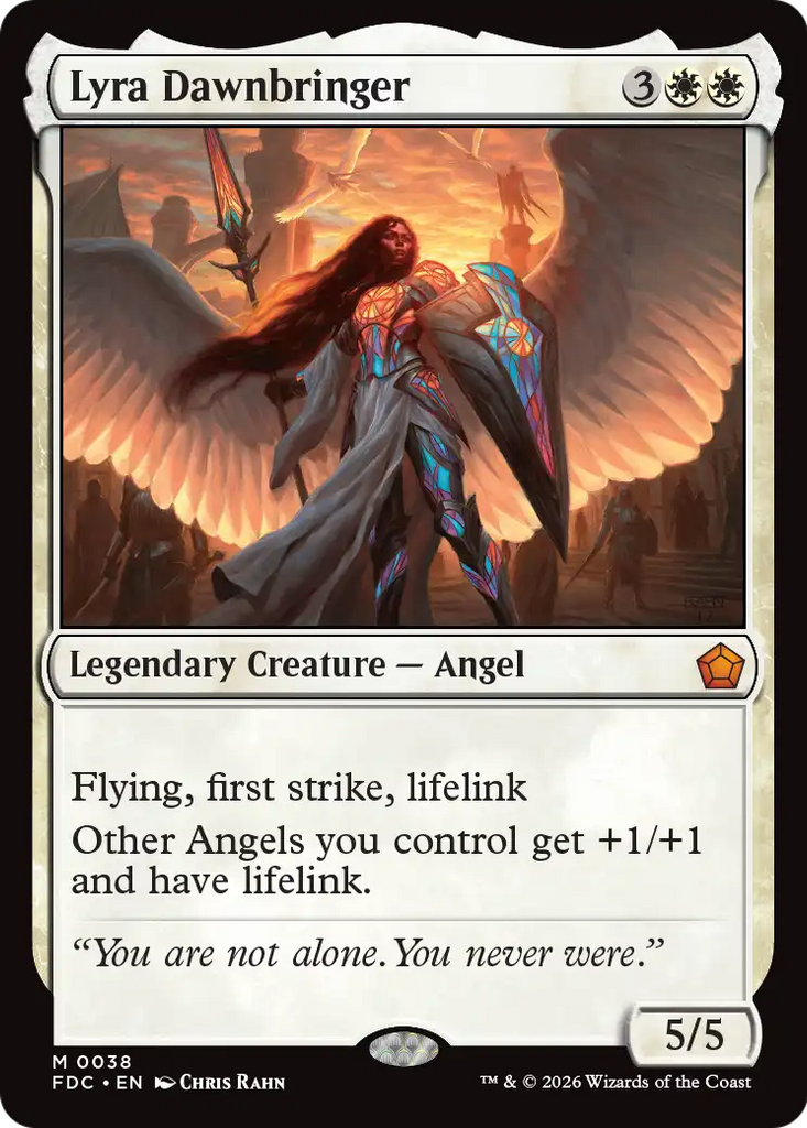 Lyra Dawnbringer [Foundations Commander]