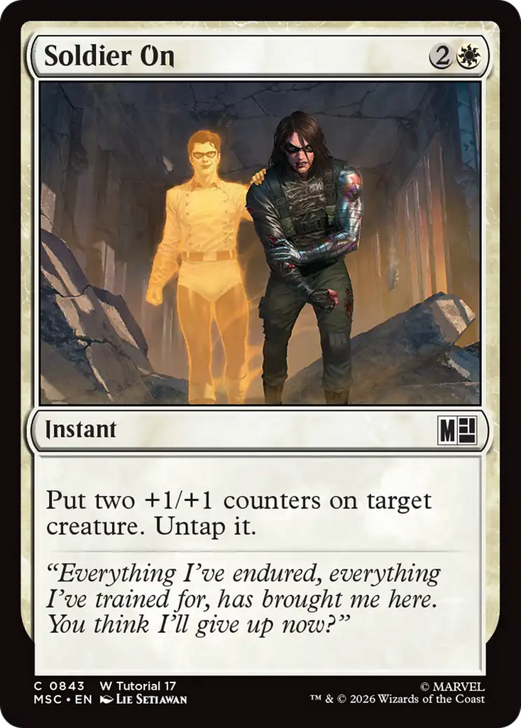 Soldier On [Marvel Super Heroes Commander]