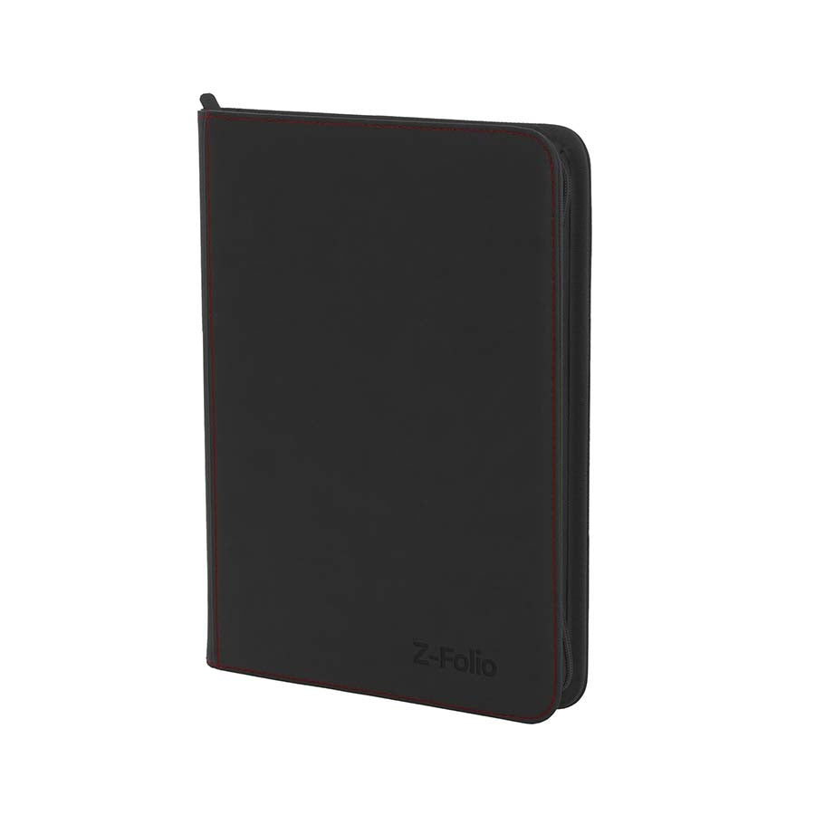 BCW SUPPLIES: Z-FOLIO - 9-POCKET LX BLACK