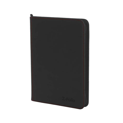 BCW SUPPLIES: Z-FOLIO - 9-POCKET LX BLACK