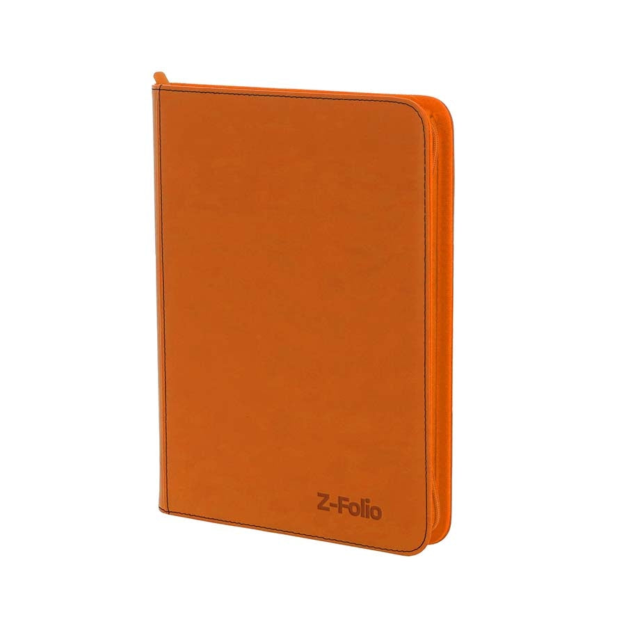 BCW SUPPLIES: Z-FOLIO - 9-POCKET LX ORANGE