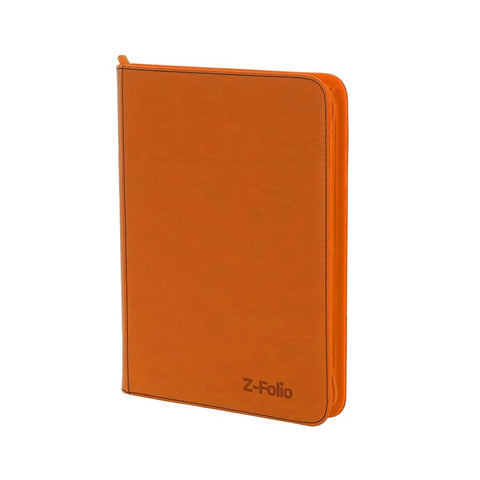 BCW SUPPLIES: Z-FOLIO - 9-POCKET LX ORANGE