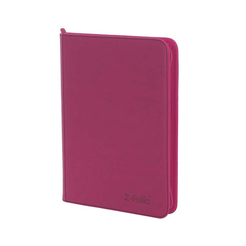 BCW SUPPLIES: Z-FOLIO - 9-POCKET LX PINK
