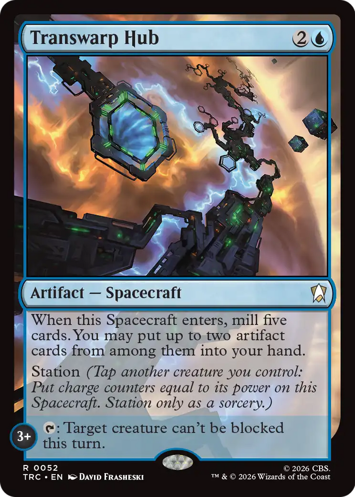 Transwarp Hub (Surge Foil) [Star Trek Commander]