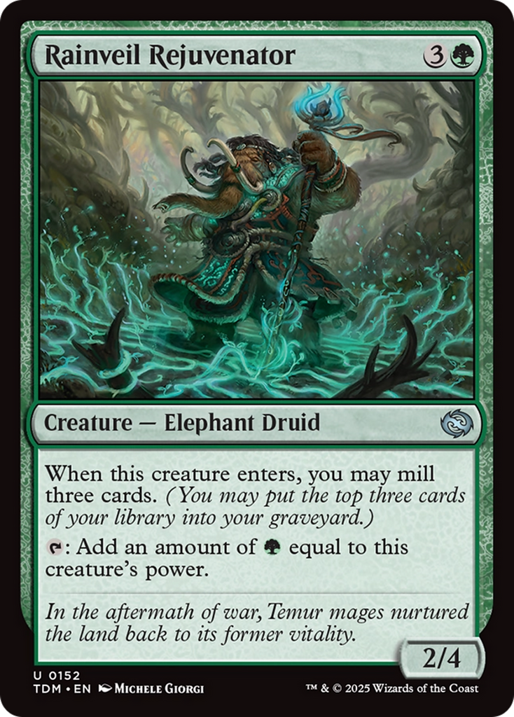 Rainveil Rejuvenator [Tarkir: Dragonstorm]