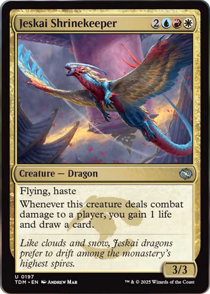 Jeskai Shrinekeeper [Tarkir: Dragonstorm]