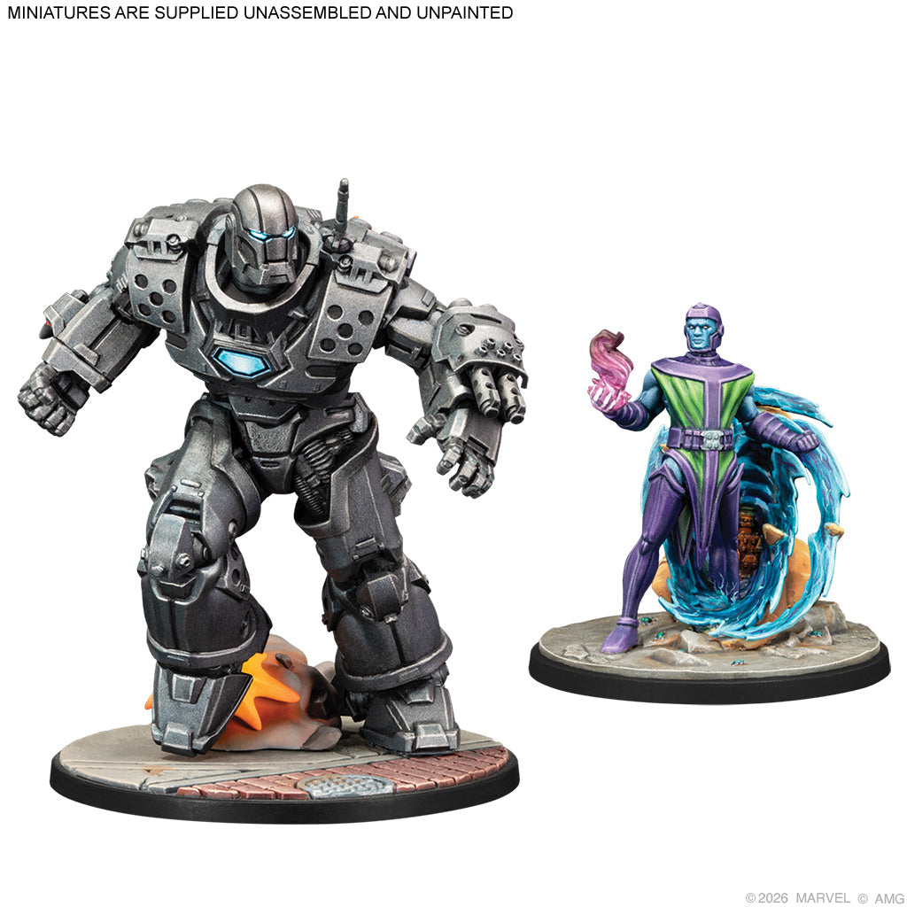 Marvel: Crisis Protocol – Iron Lad, Iron Monger, Kang the Conqueror & Rescue