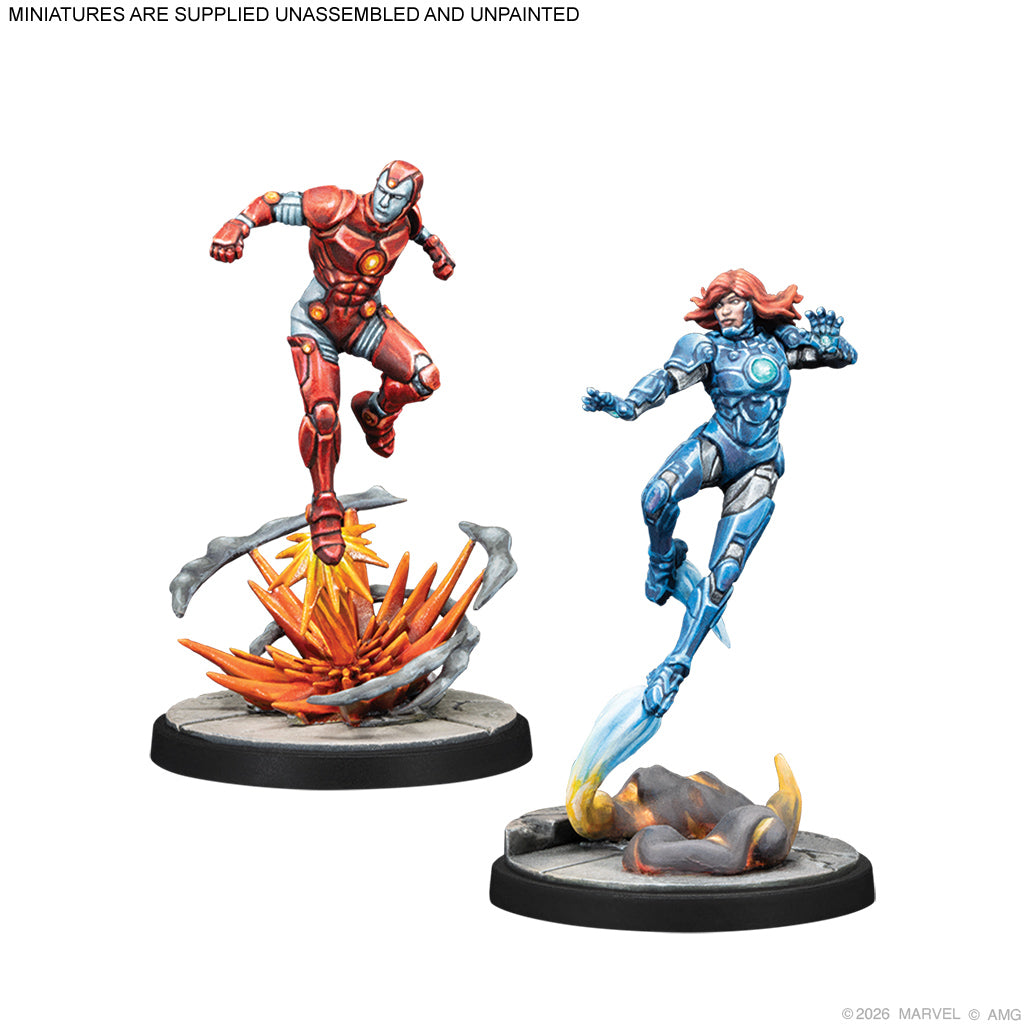 Marvel: Crisis Protocol – Iron Lad, Iron Monger, Kang the Conqueror & Rescue