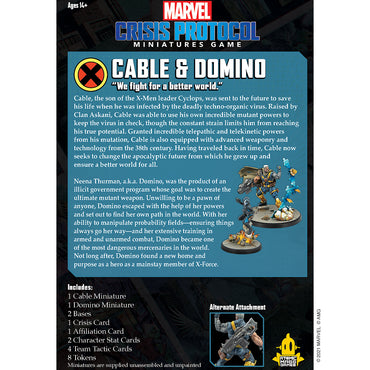 Marvel: Crisis Protocol - Domino & Cable