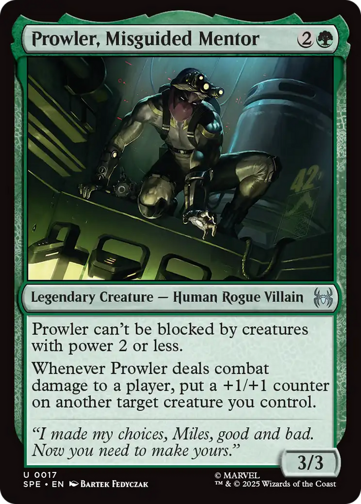 Prowler, Misguided Mentor [Marvel's Spider-Man: Eternal-Legal]