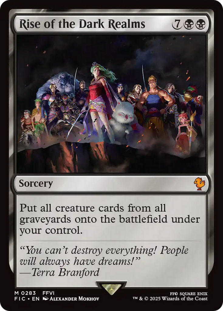 Rise of the Dark Realms [FINAL FANTASY Commander]
