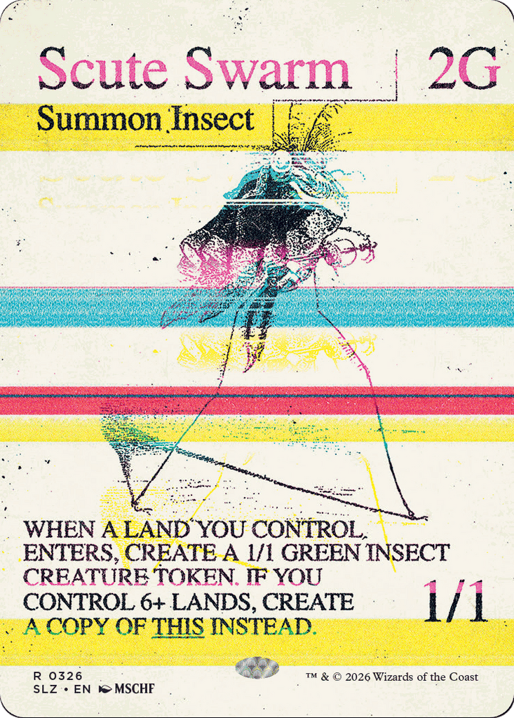 Scute Swarm (0326) [Secret Lair x MSCHF: The Zeta Set]