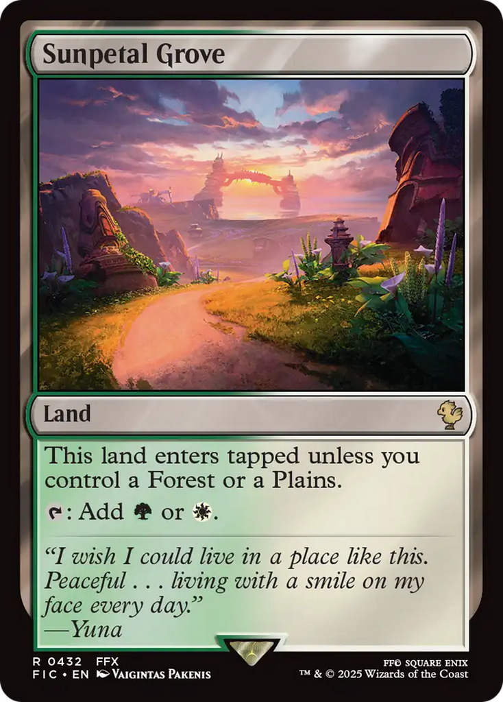 Sunpetal Grove [FINAL FANTASY Commander]