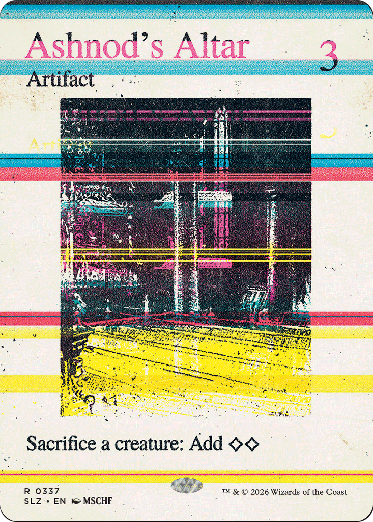 Ashnod's Altar (0337) [Secret Lair x MSCHF: The Zeta Set]
