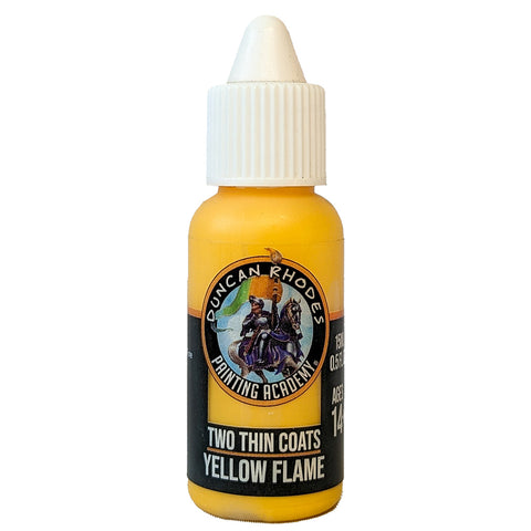 Two Thin Coats: Yellow Flame