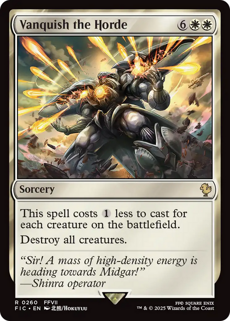 Vanquish the Horde [FINAL FANTASY Commander]