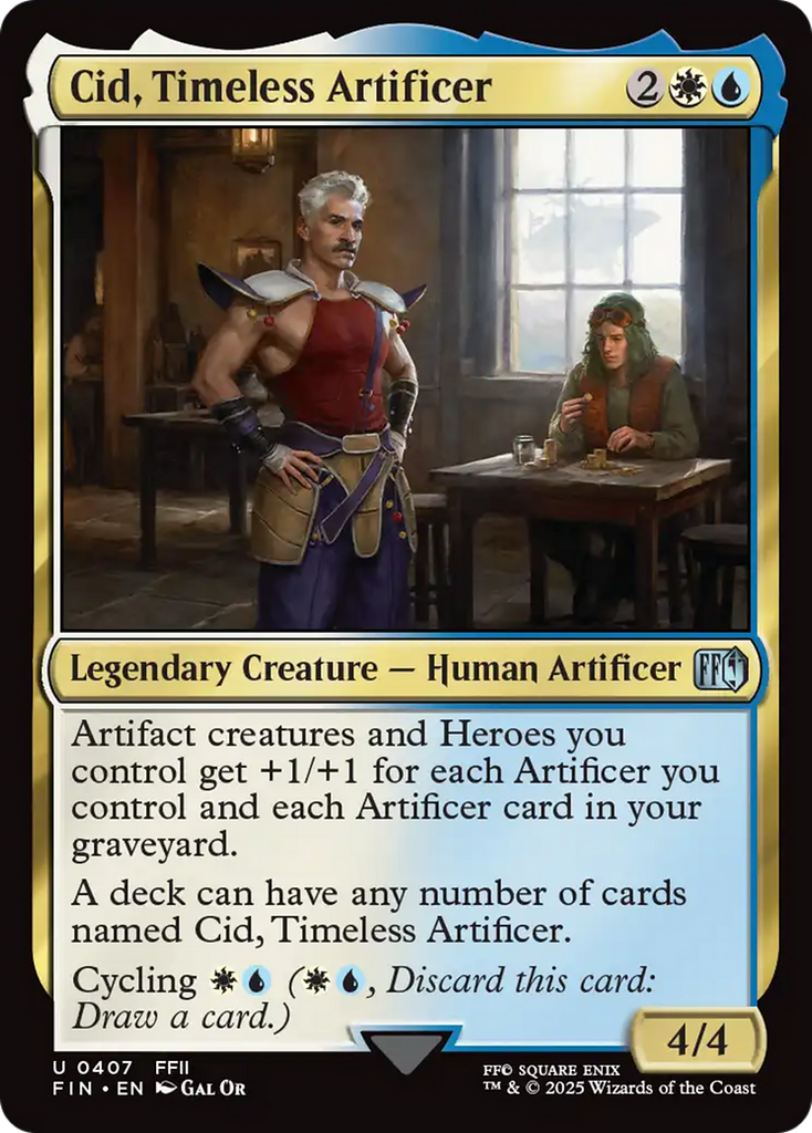 Cid, Timeless Artificer (0407) [FINAL FANTASY]