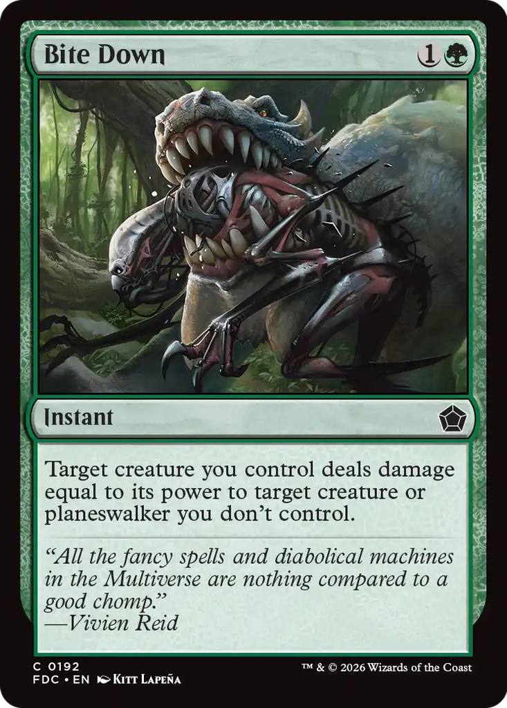 Bite Down [Foundations Commander]