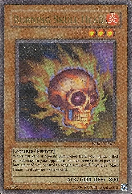 Burning Skull Head [WB01-EN003] Ultra Rare