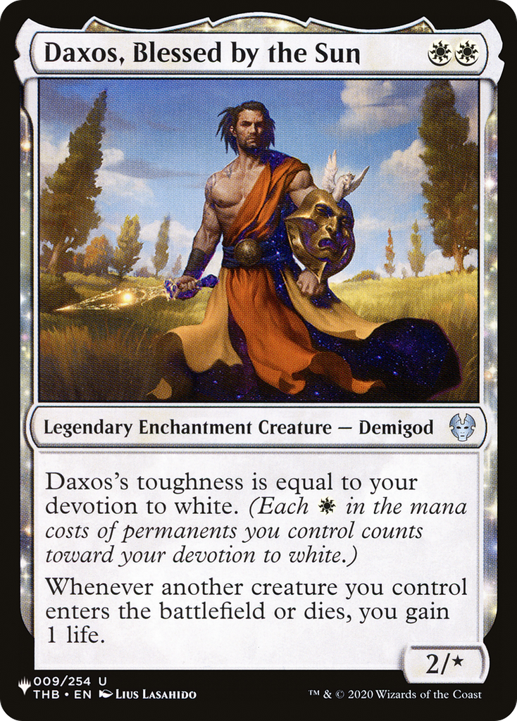 Daxos, Blessed by the Sun [The List]
