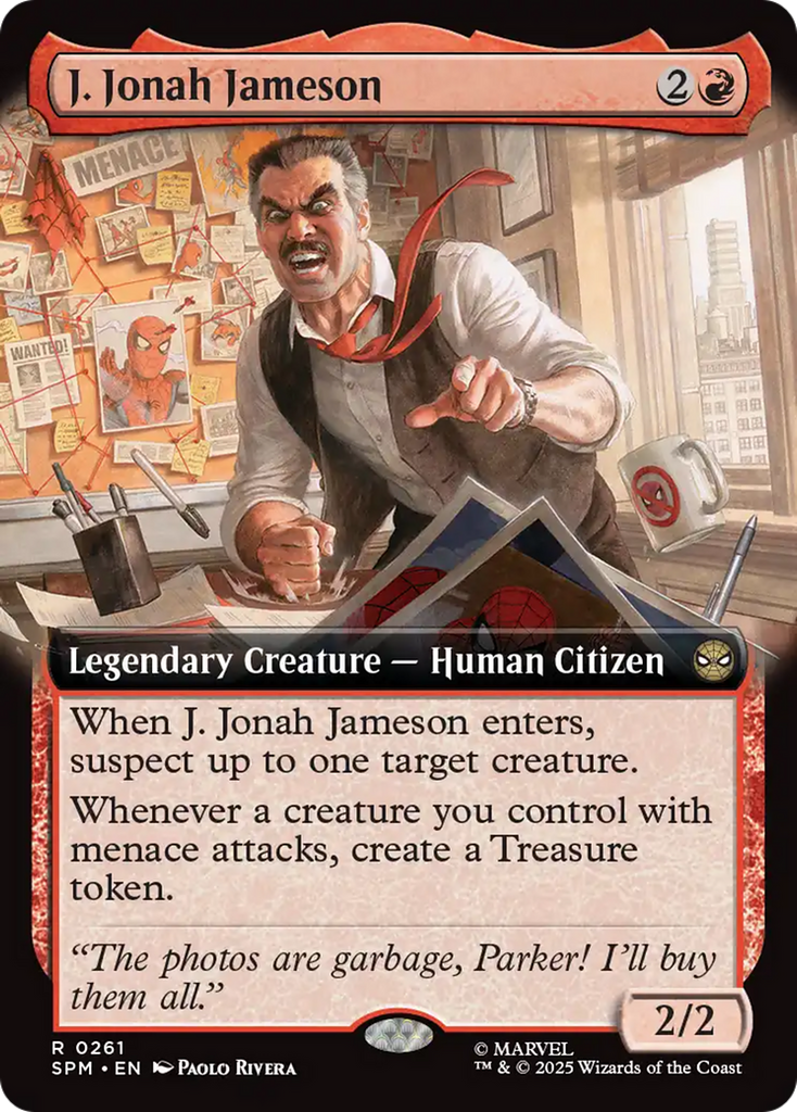 J. Jonah Jameson (Extended Art) [Marvel's Spider-Man]