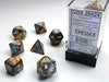 Chessex: Gemini Copper/Steel 7-Die Set