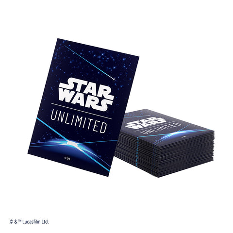 Star Wars: Unlimited Art Sleeves - Cardback Blue