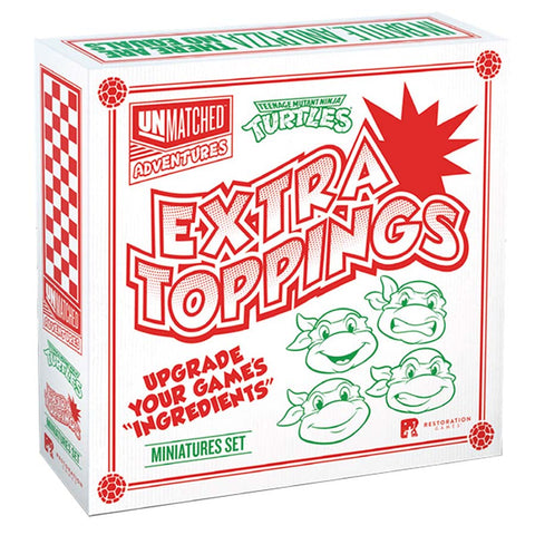 Unmatched Adventures: Teenage Mutant Ninja Turtles -  Extra Toppings Minature Pack