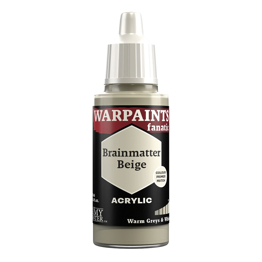 THE ARMY PAINTER: WARPAINTS FANATIC: ACRYLIC - BRAINMATTER BEIGE