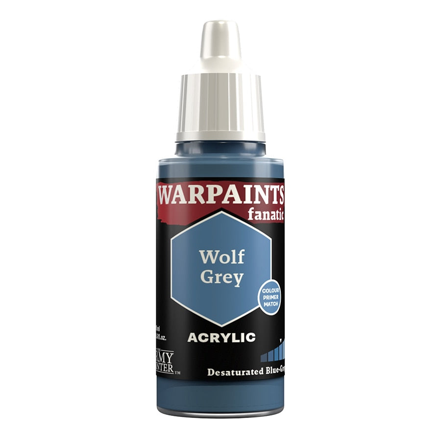 THE ARMY PAINTER: WARPAINTS FANATIC: ACRYLIC - WOLF GREY