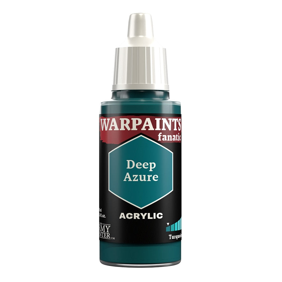 THE ARMY PAINTER: WARPAINTS FANATIC: ACRYLIC - DEEP AZURE