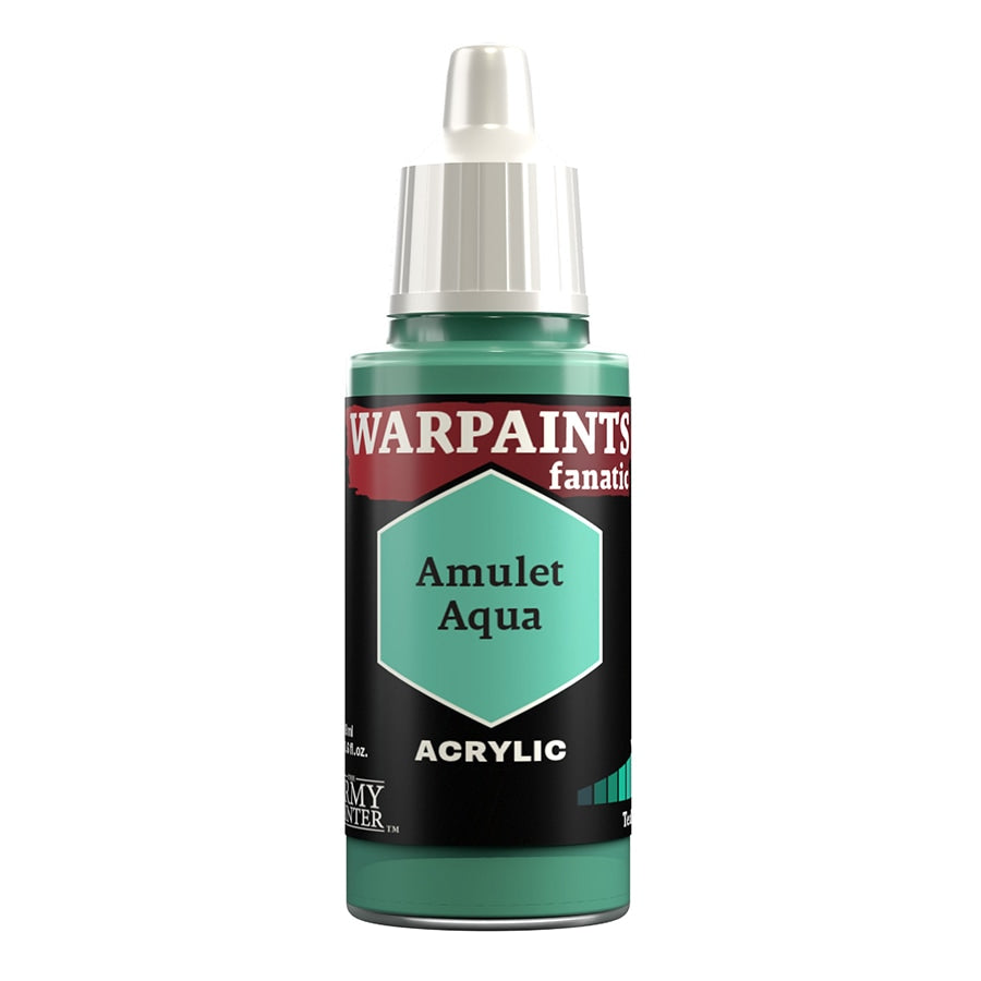 THE ARMY PAINTER: WARPAINTS FANATIC: ACRYLIC - AMULET AQUA