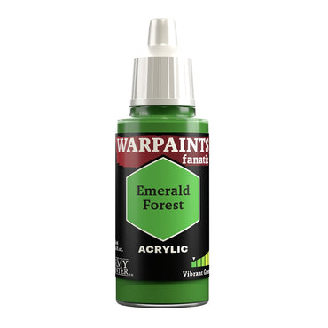 THE ARMY PAINTER: WARPAINTS FANATIC: ACRYLIC - EMERALD FOREST