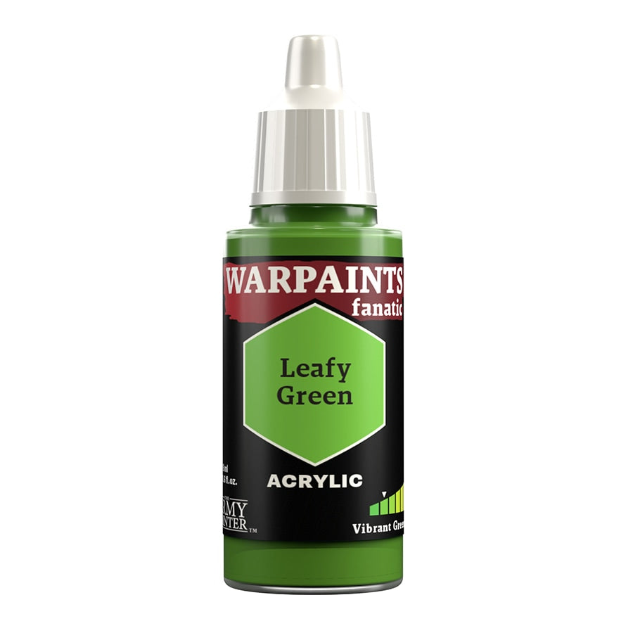 THE ARMY PAINTER: WARPAINTS FANATIC: ACRYLIC - LEAFY GREEN