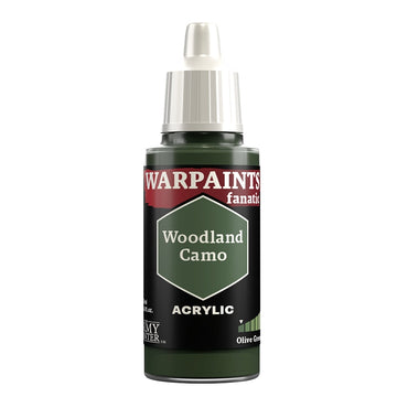 THE ARMY PAINTER: WARPAINTS FANATIC: ACRYLIC - WOODLAND CAMO