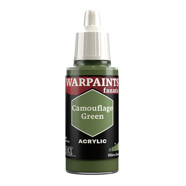 THE ARMY PAINTER: WARPAINTS FANATIC: ACRYLIC - CAMOUFLAGE GREEN