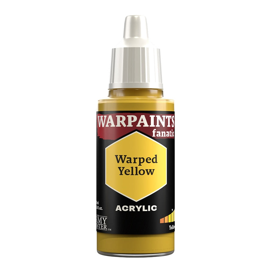 THE ARMY PAINTER: WARPAINTS FANATIC: ACRYLIC - WARPED YELLOW