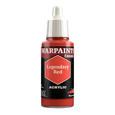 THE ARMY PAINTER: WARPAINTS FANATIC: ACRYLIC - LEGENDARY RED