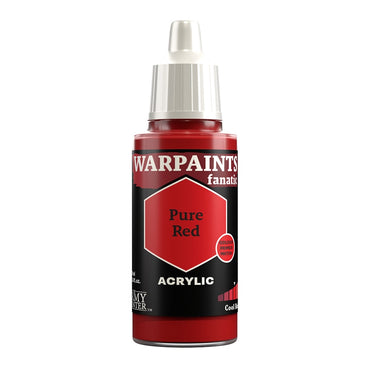 THE ARMY PAINTER: WARPAINTS FANATIC: ACRYLIC - PURE RED