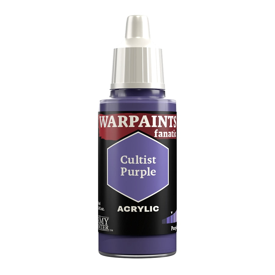 THE ARMY PAINTER: WARPAINTS FANATIC: ACRYLIC - CULTIST PURPLE