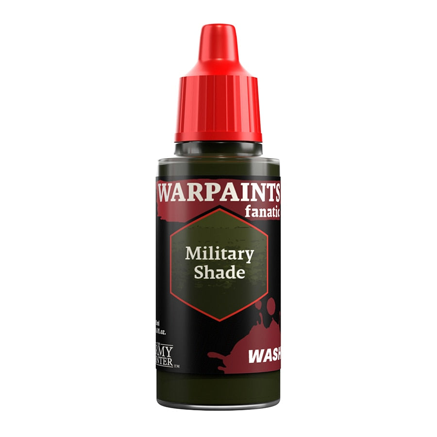 THE ARMY PAINTER: WARPAINTS FANATIC: WASHES - MILITARY SHADE