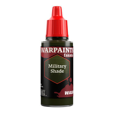 THE ARMY PAINTER: WARPAINTS FANATIC: WASHES - MILITARY SHADE