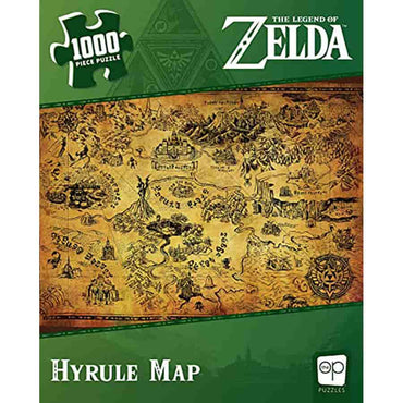 The Legend of Zelda - Hyrule Map Puzzle (1000pcs)