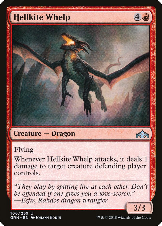 Hellkite Whelp [Guilds of Ravnica]