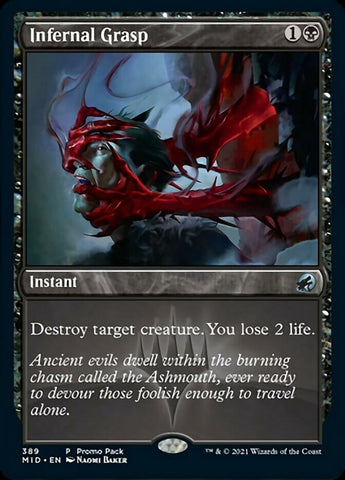 Infernal Grasp (Promo Pack) [Innistrad: Midnight Hunt Promos]