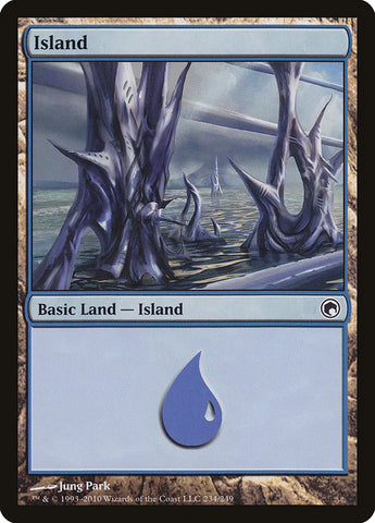 Island (234) [Scars of Mirrodin]